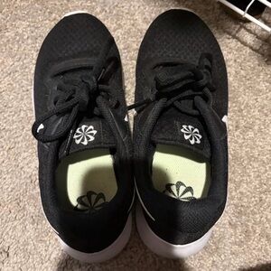Nike Black and White Athletic Shoes
